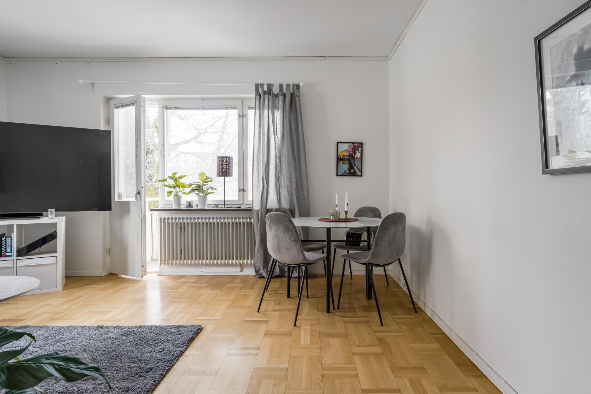 Välplanerad tvåa med balkong