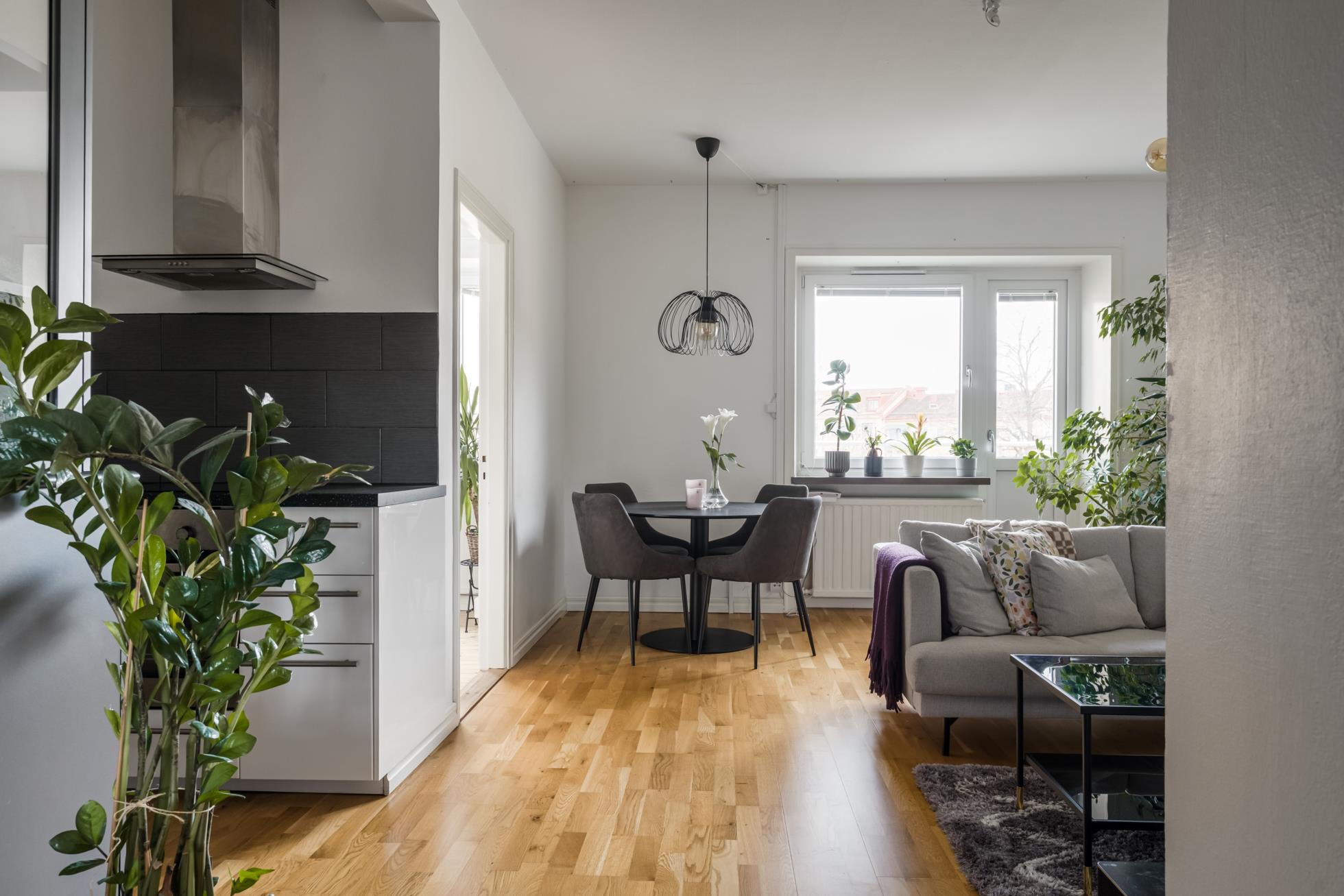 Dröm tvåa på Norr – balkong och låg avgift!