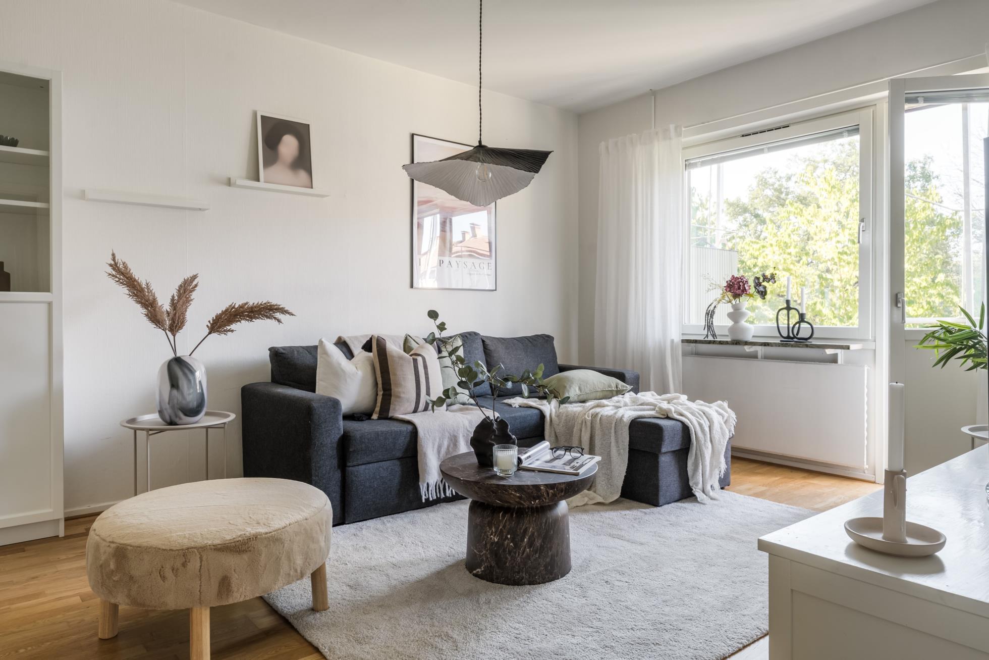 När city möter natur – tvåa med utsikt över Svartån!